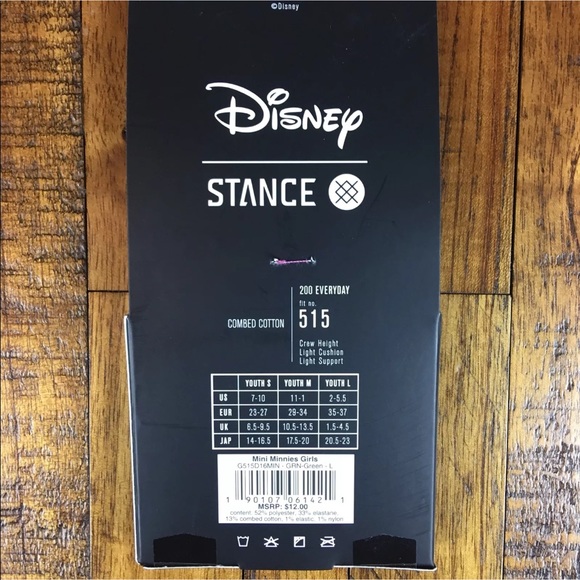 NEW Stance X Disney Mini Minnies Crew Socks 515 - Picture 7 of 8